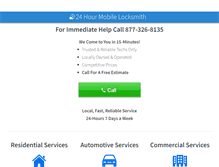 Tablet Screenshot of lifetimelocksmith.com